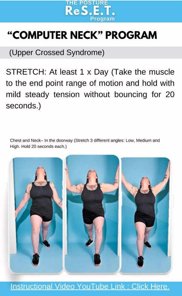Posture ReS.E.T. Program Exercise eBook