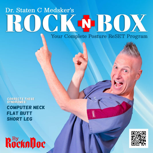 The ROCKnBOX!  Your Complete "Posture ReSET Exercise Program"
